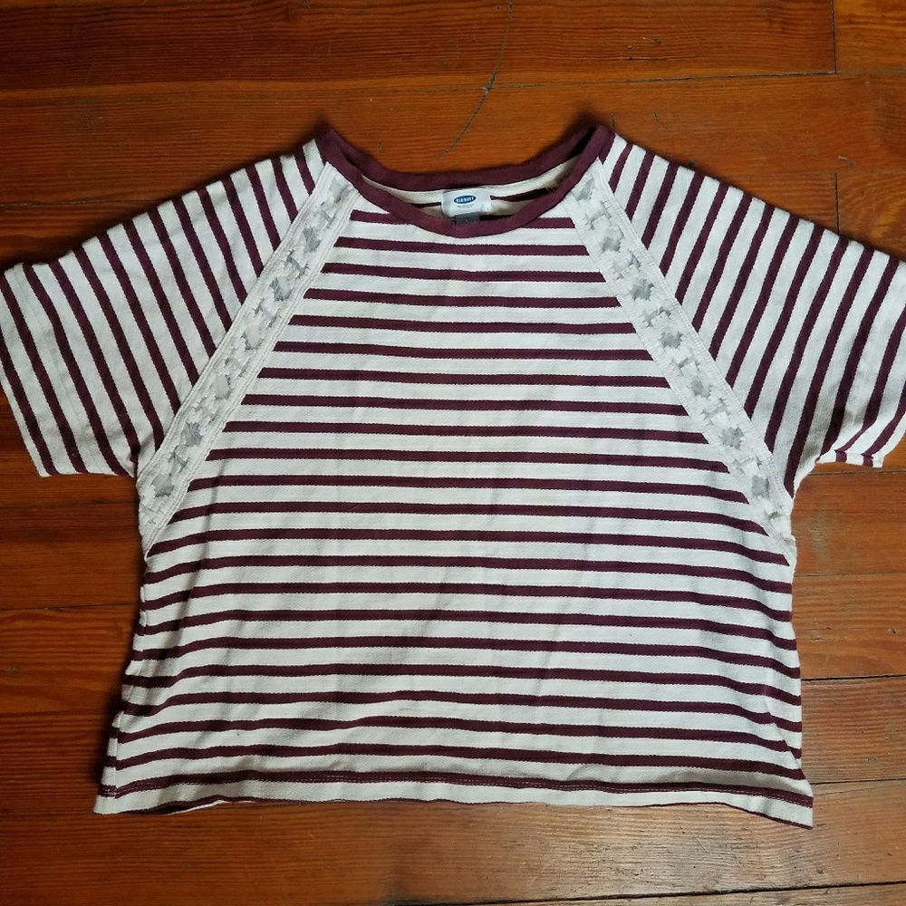 Striped Sweater T-shirt Old Navy